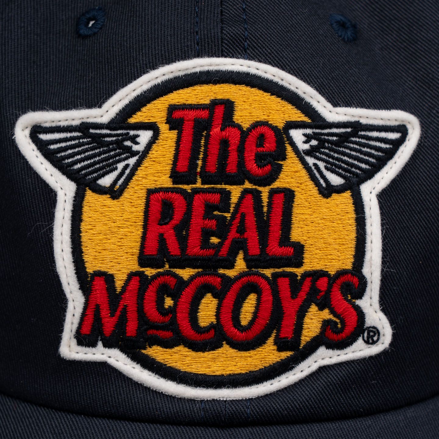 The Real McCoy’s Logo Baseball Cap - Navy