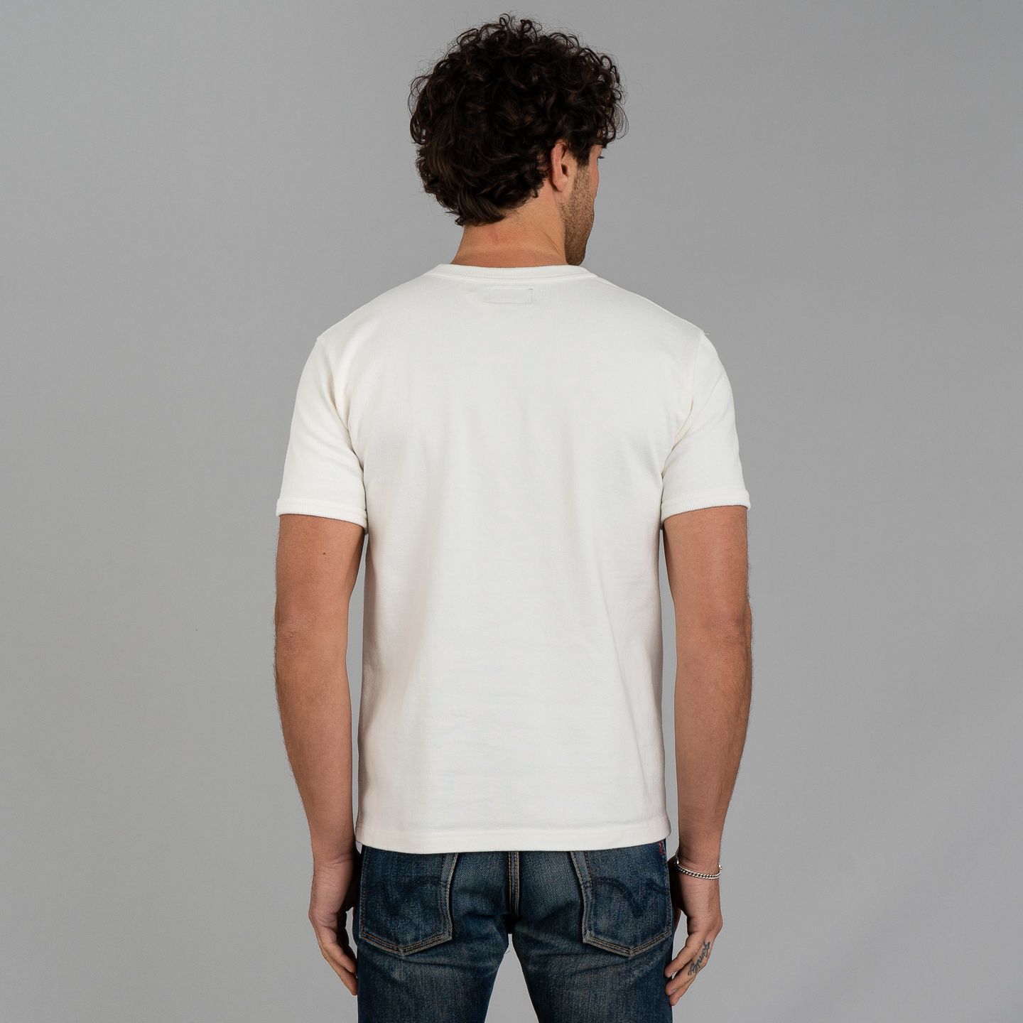 純正激安CREW NECK T-SHIRT TYPE-1 WHITE Tシャツ/カットソー(半袖/袖なし)