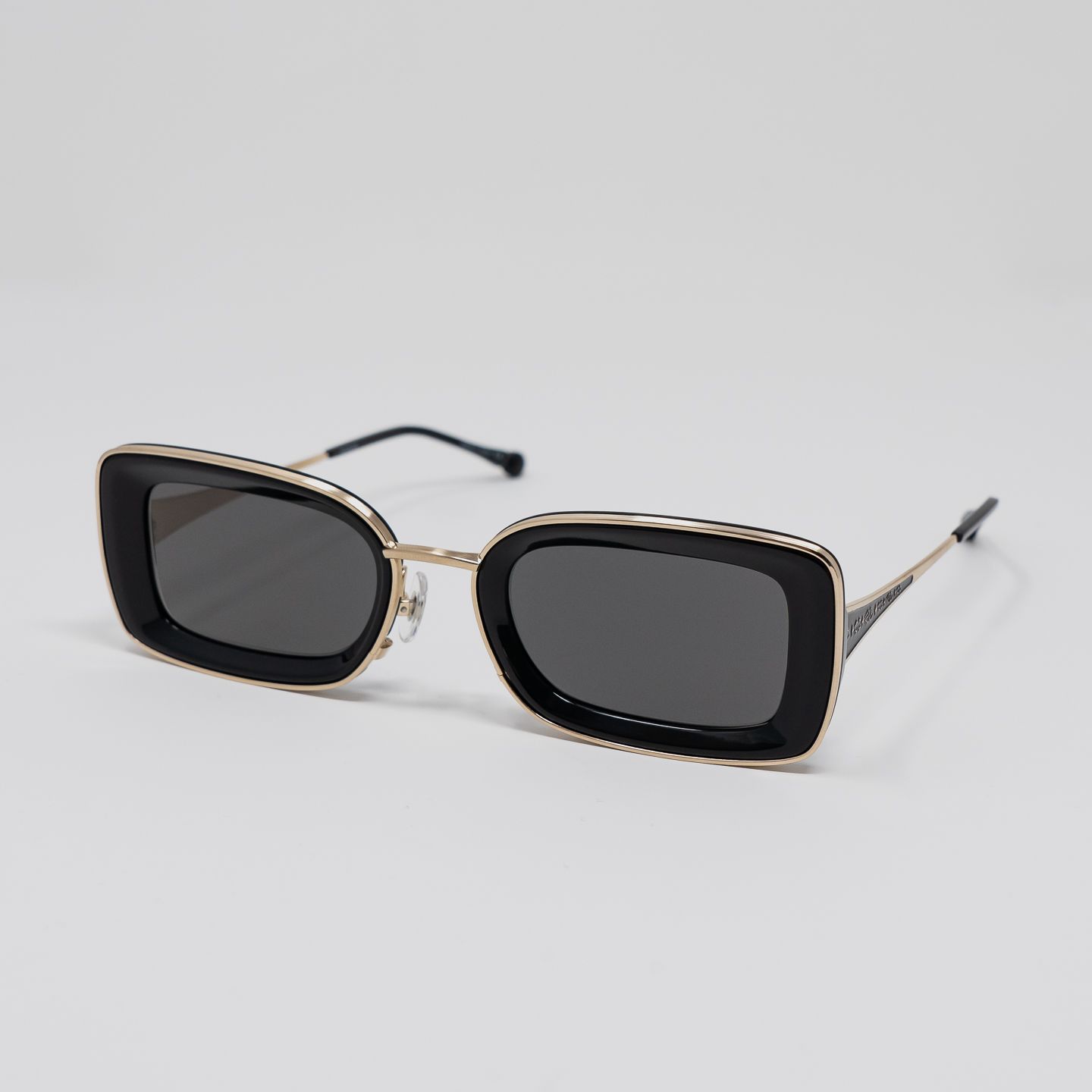 Gold rimmed shops sunglasses