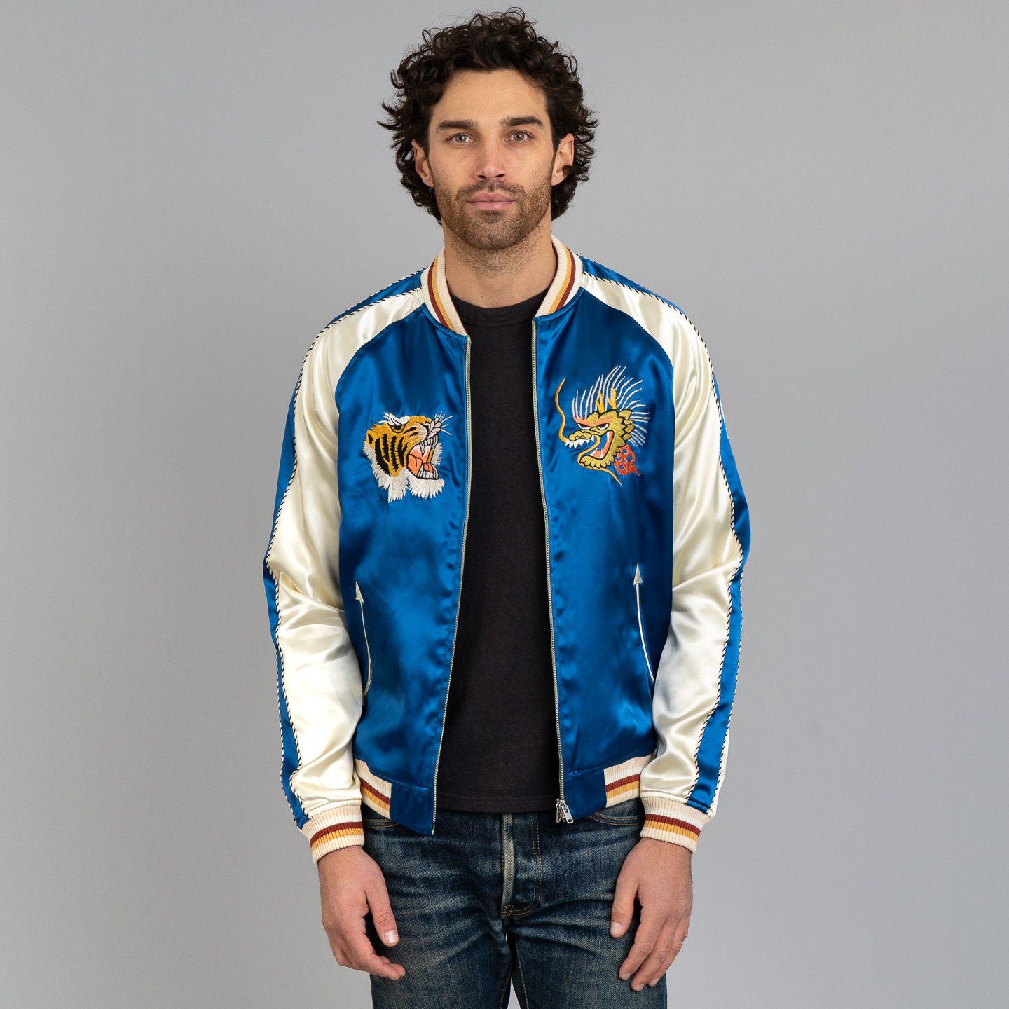 Tiger & Dragon Souvenir Jacket - The Flat Head | R&H