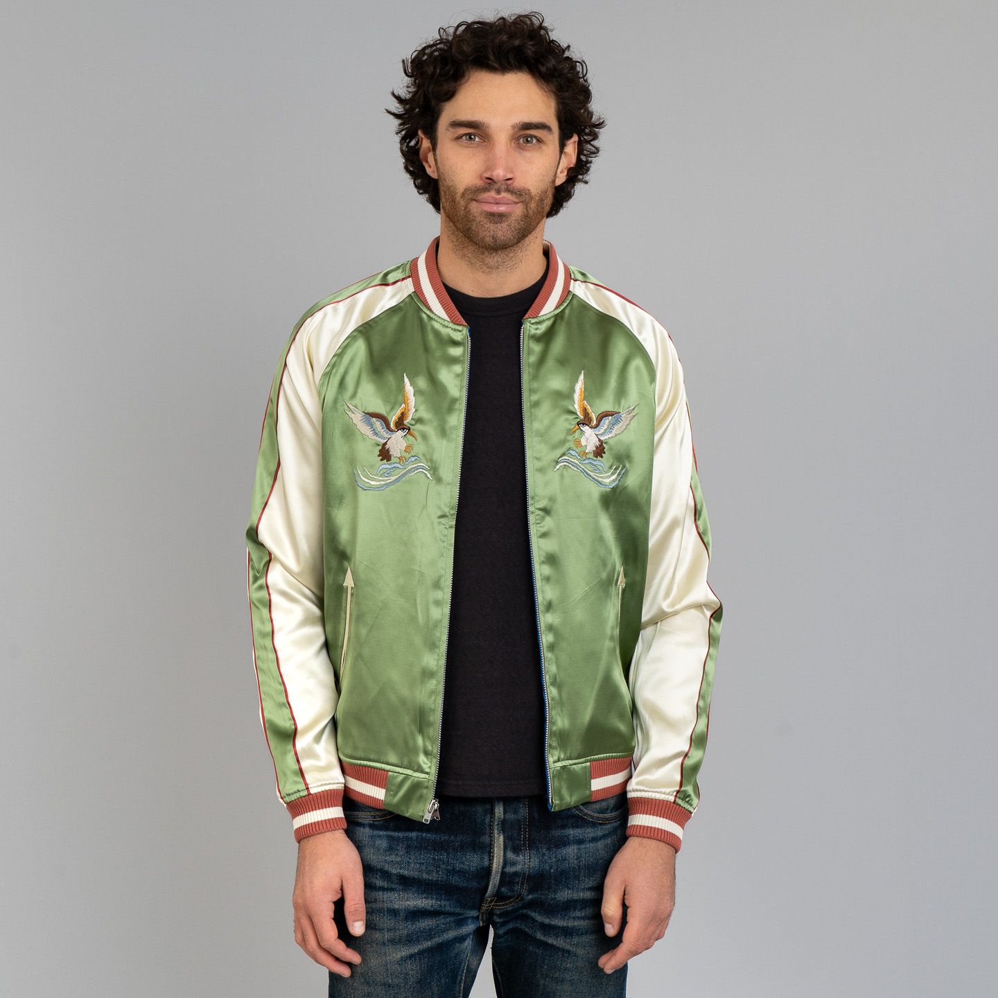 Tiger & Dragon Souvenir Jacket - The Flat Head | R&H