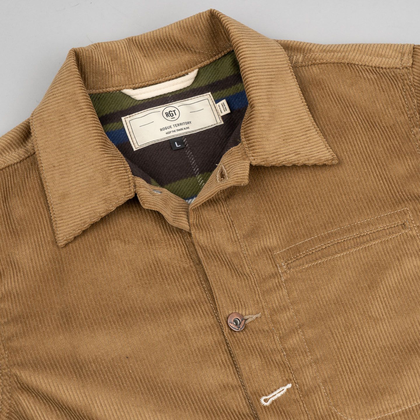 Lined Supply Jacket Corduroy - Rogue Territory | R&H