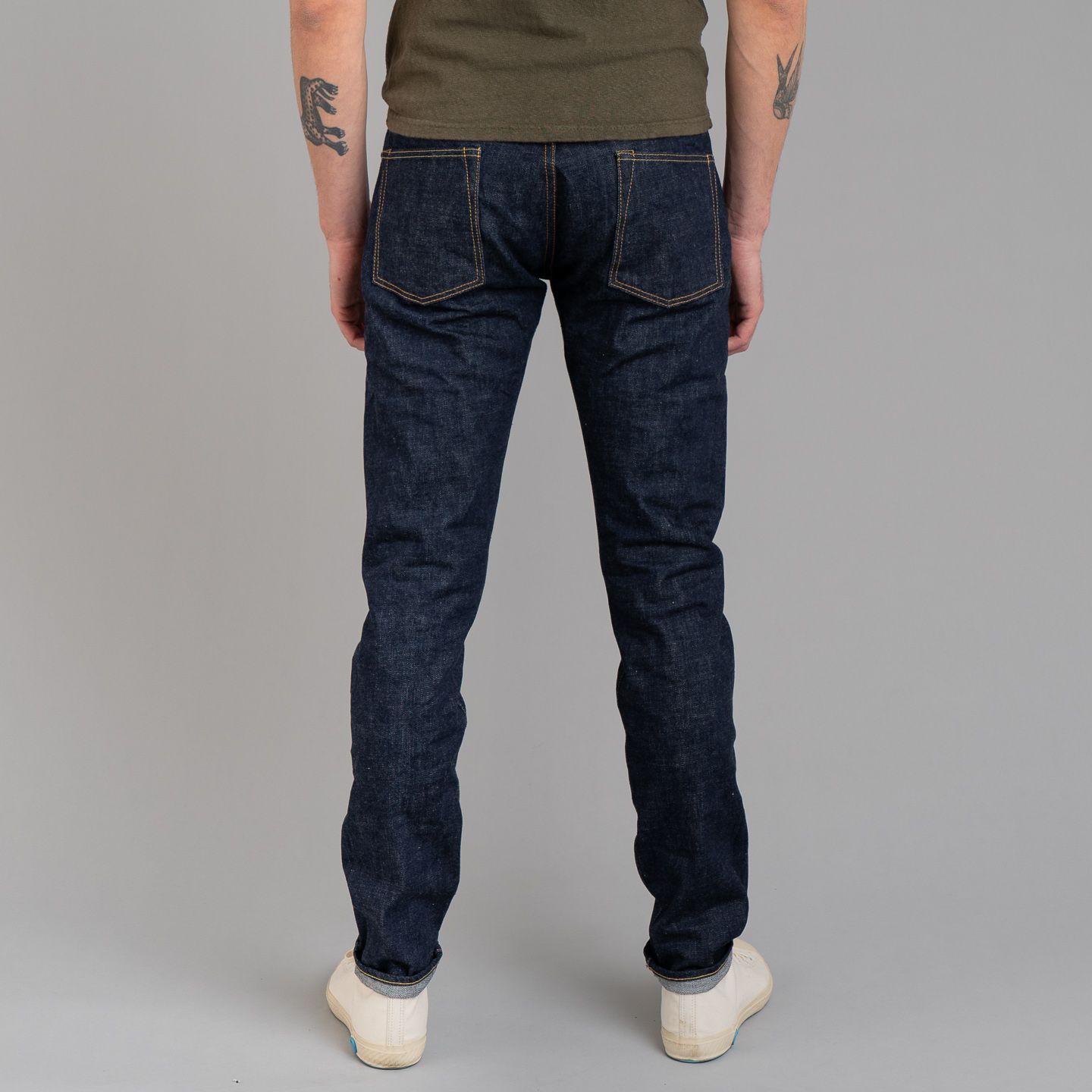 Momotaro 0306-40 14.7oz Legacy Denim Jeans - Tight Tapered