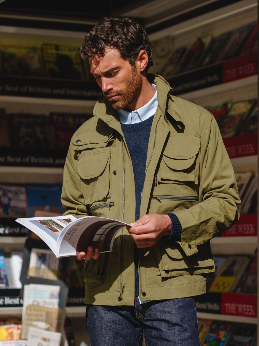 The Real McCoy’s Photographer Utility Jacket - Olive