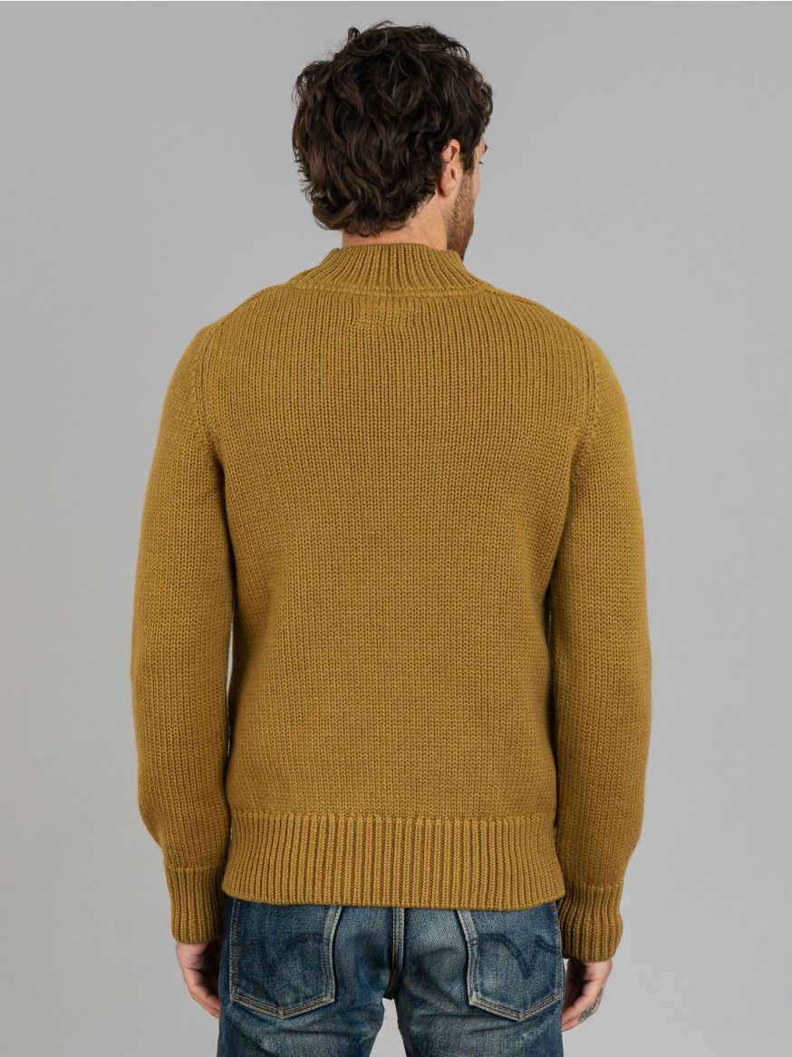 Fleurs De Bagne "Orlock" Wool Sweater - Olive