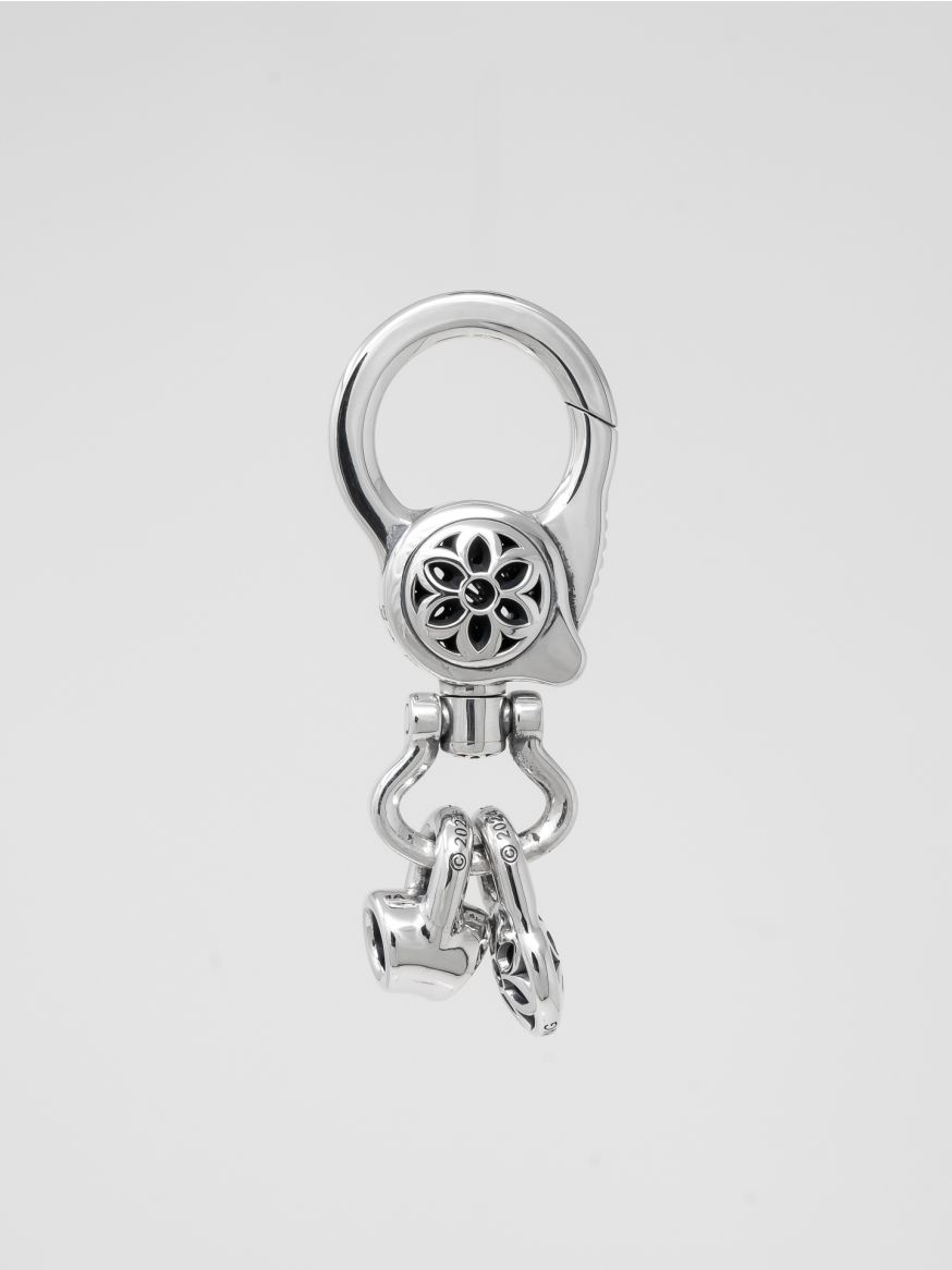 Good Art Sterling Silver Clip 8 Keychain - A