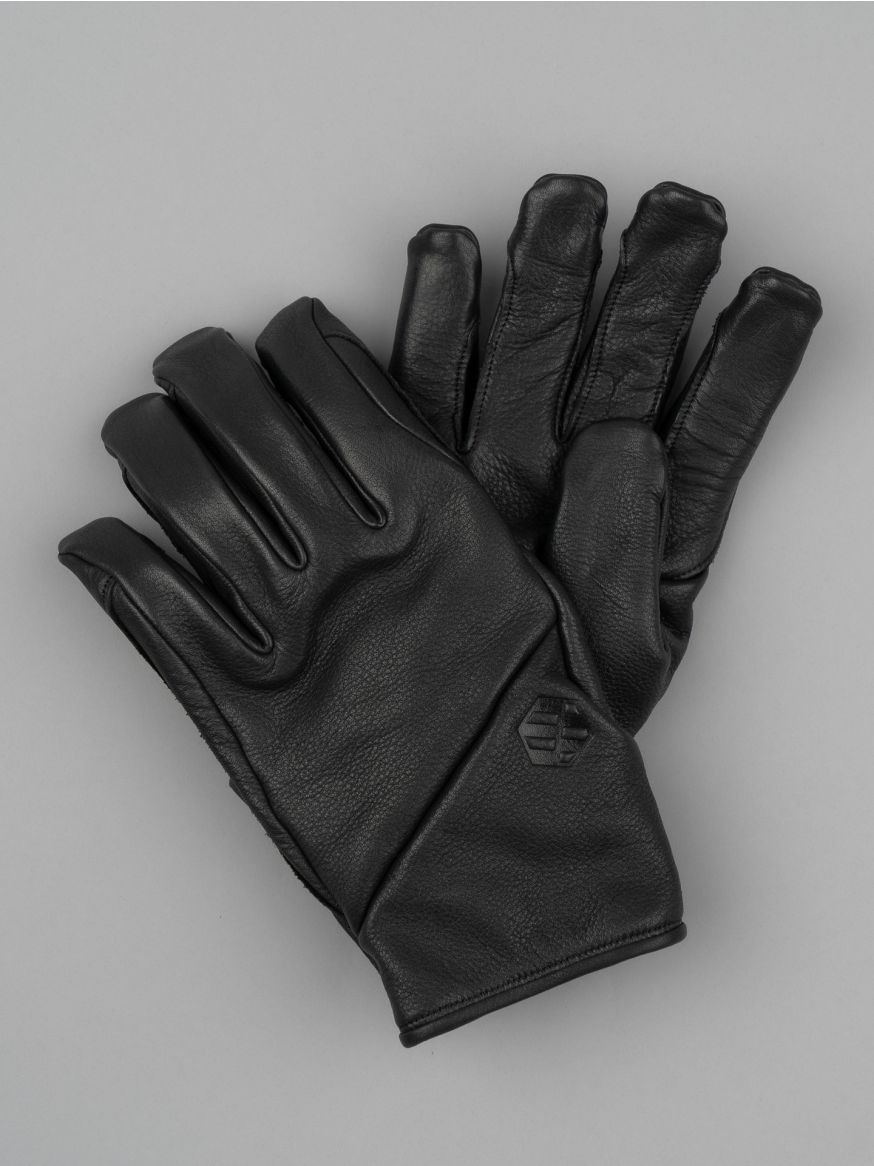 Handson Grip Kobe Leather Fam+ Glove - Black