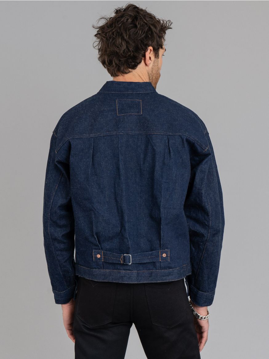 The Real McCoy’s LOT.005J Selvedge Denim Type I Jacket - Natural Indigo