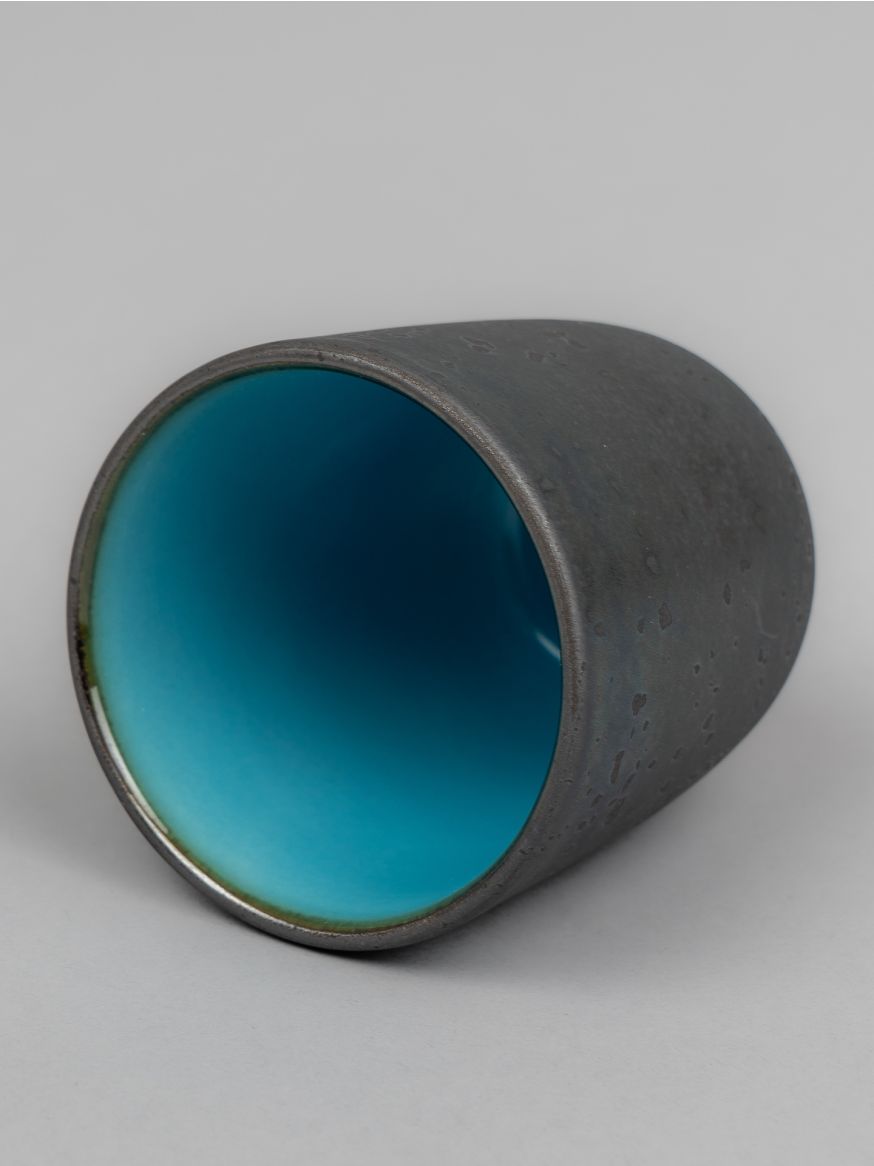 One Kiln Petit Cup - Ash & Blue