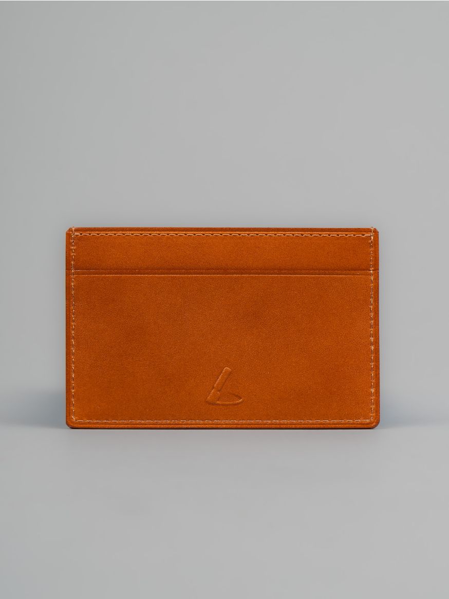 Tsuchiya Kaban Cordovan Card Holder - Brown