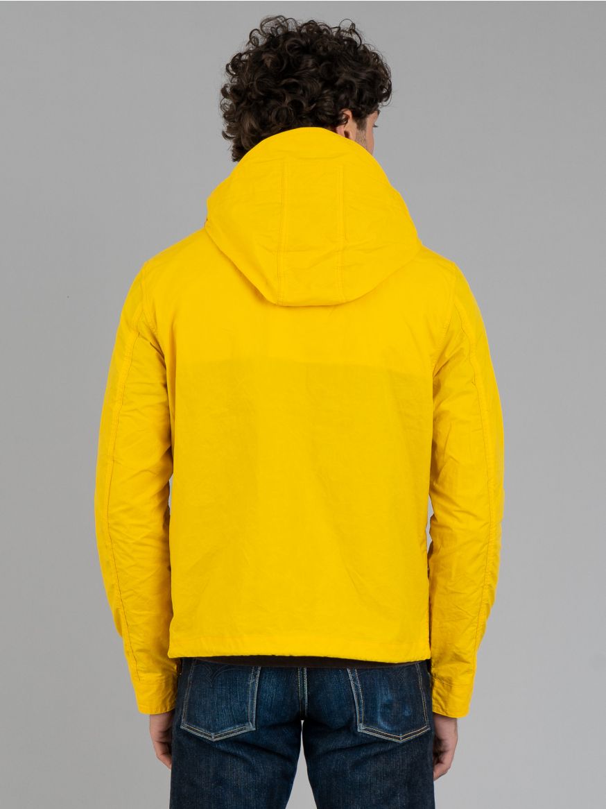 Manifattura Ceccarelli Hooded Blazer Coat - Yellow