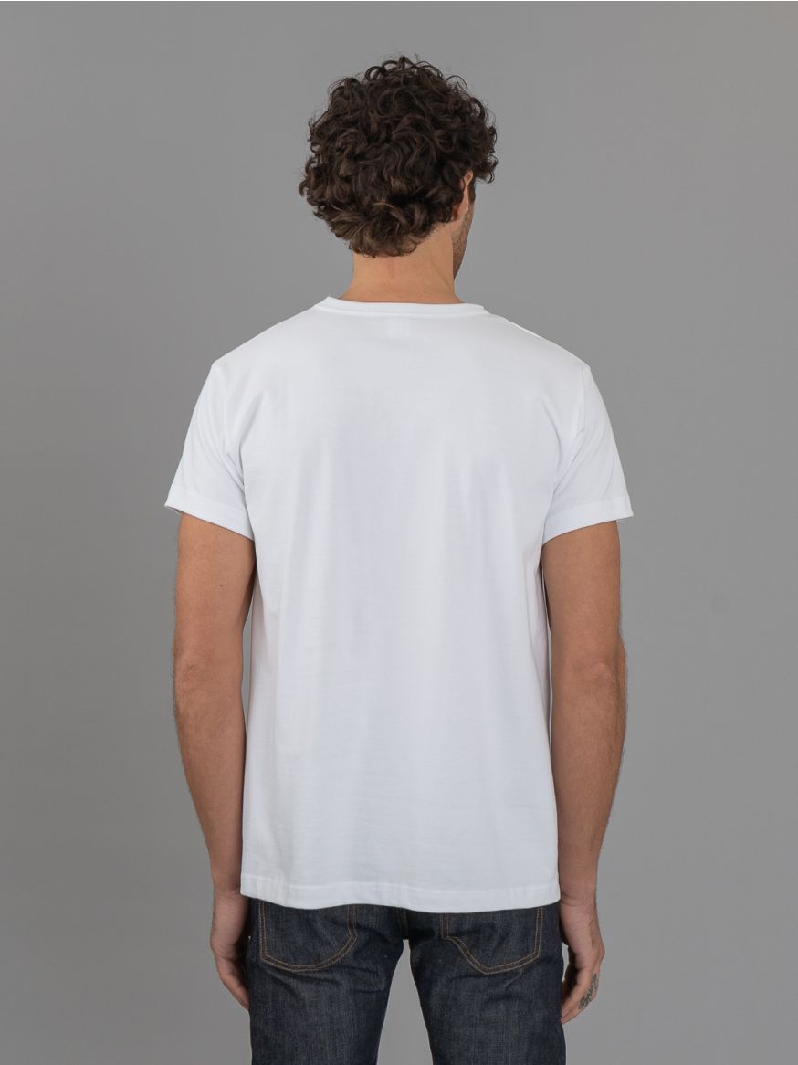 3sixteen Rinsed Heavyweight T Shirt - White (2 Pack)