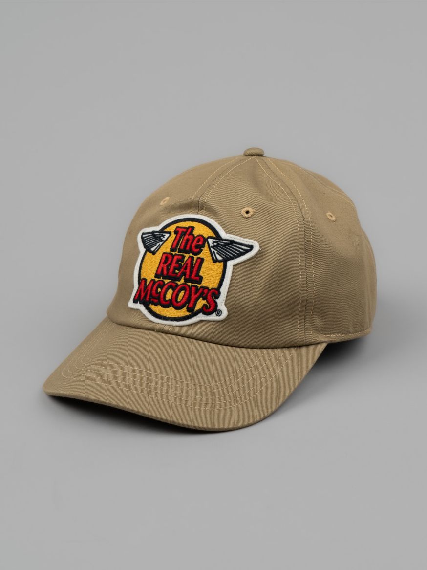The Real McCoy’s Logo Baseball Cap - Khaki