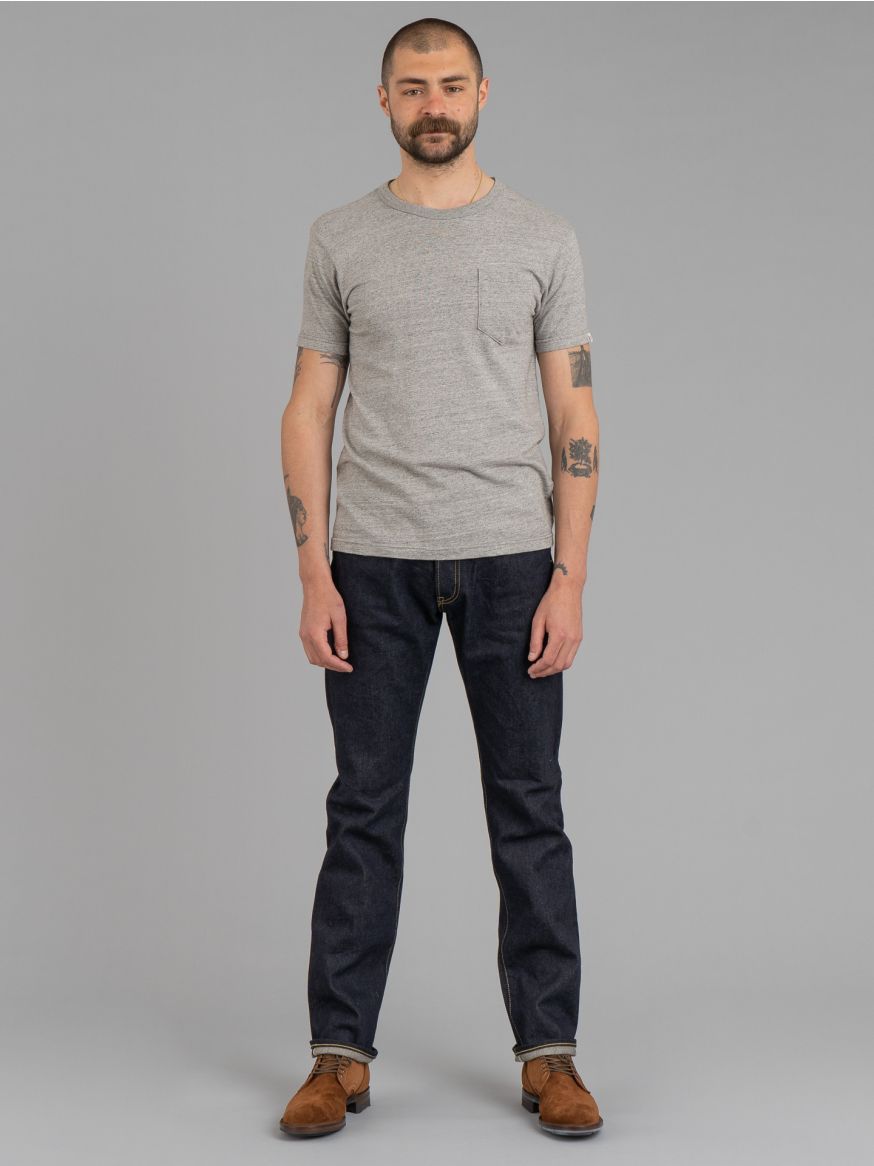 Iron Heart IH-888SBR-14 Broken Twill Selvedge Jeans - Relaxed Tapered