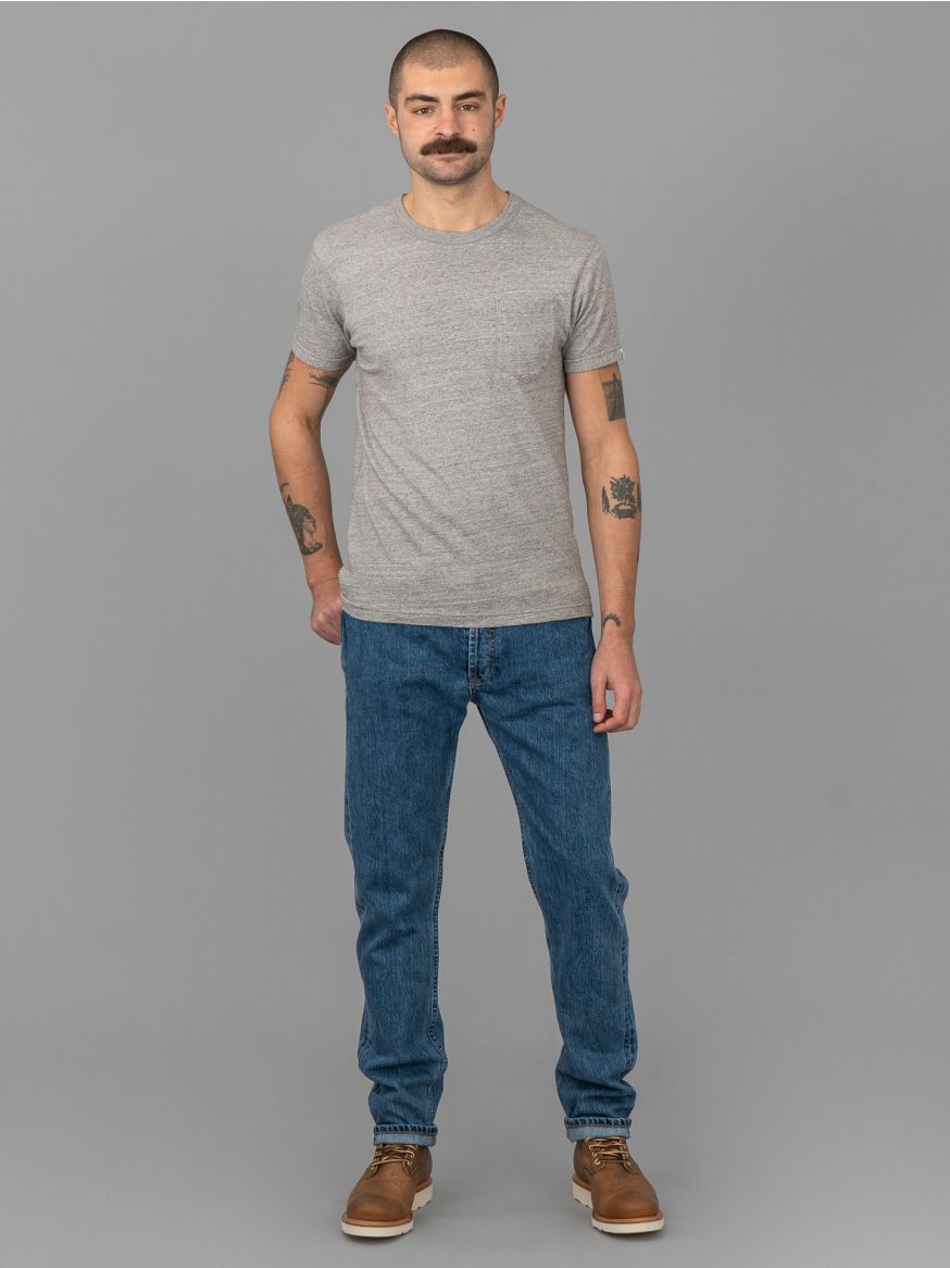 3sixteen CT-101xs 12oz Stonewashed Jeans - Classic Tapered