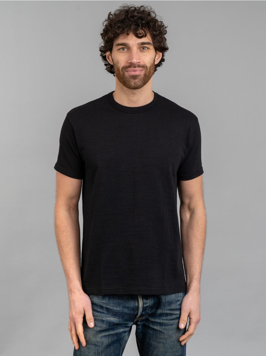 The Real McCoy’s Loopwheeled Athletic T-Shirt - Black