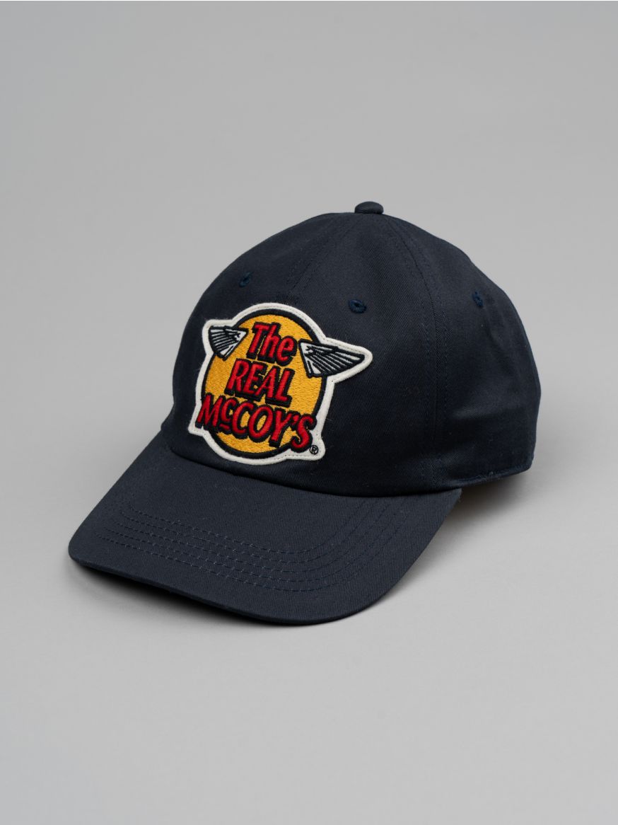 The Real McCoy’s Logo Baseball Cap - Navy