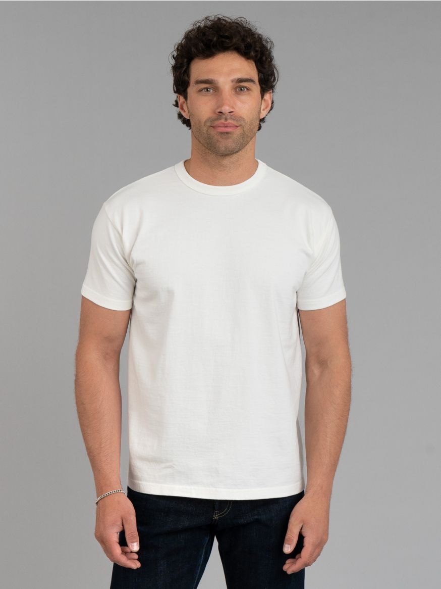 Samurai Solid Plain T-Shirt - White