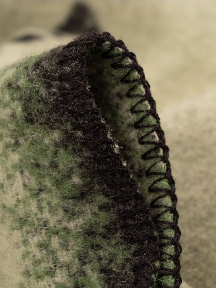 Indigofera 100% Wool Blanket - The Total Desert