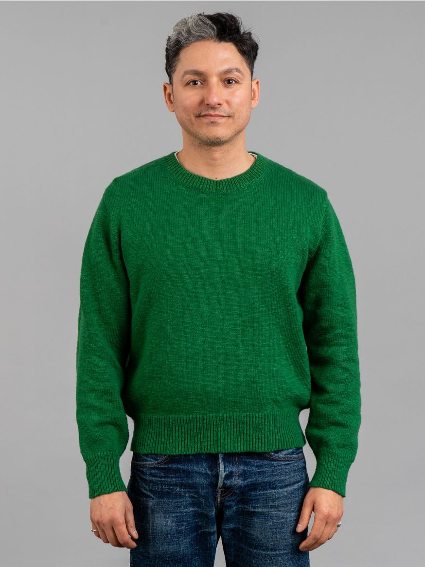 The Real McCoy’s Crewneck Sweater - Green