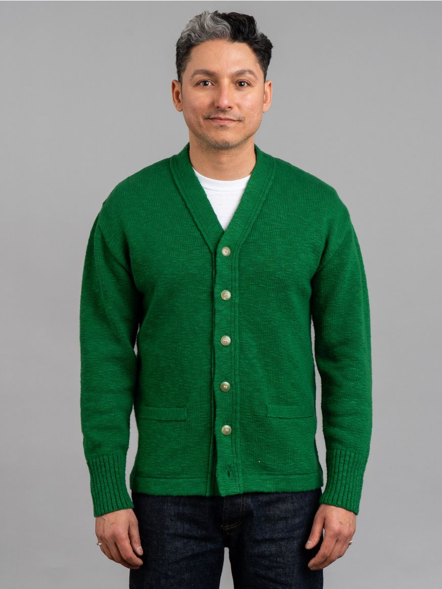 The Real McCoy’s Summer Cardigan - Green
