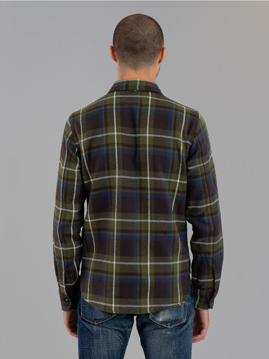 Rogue Territory Field Work Shirt - Olive Plaid