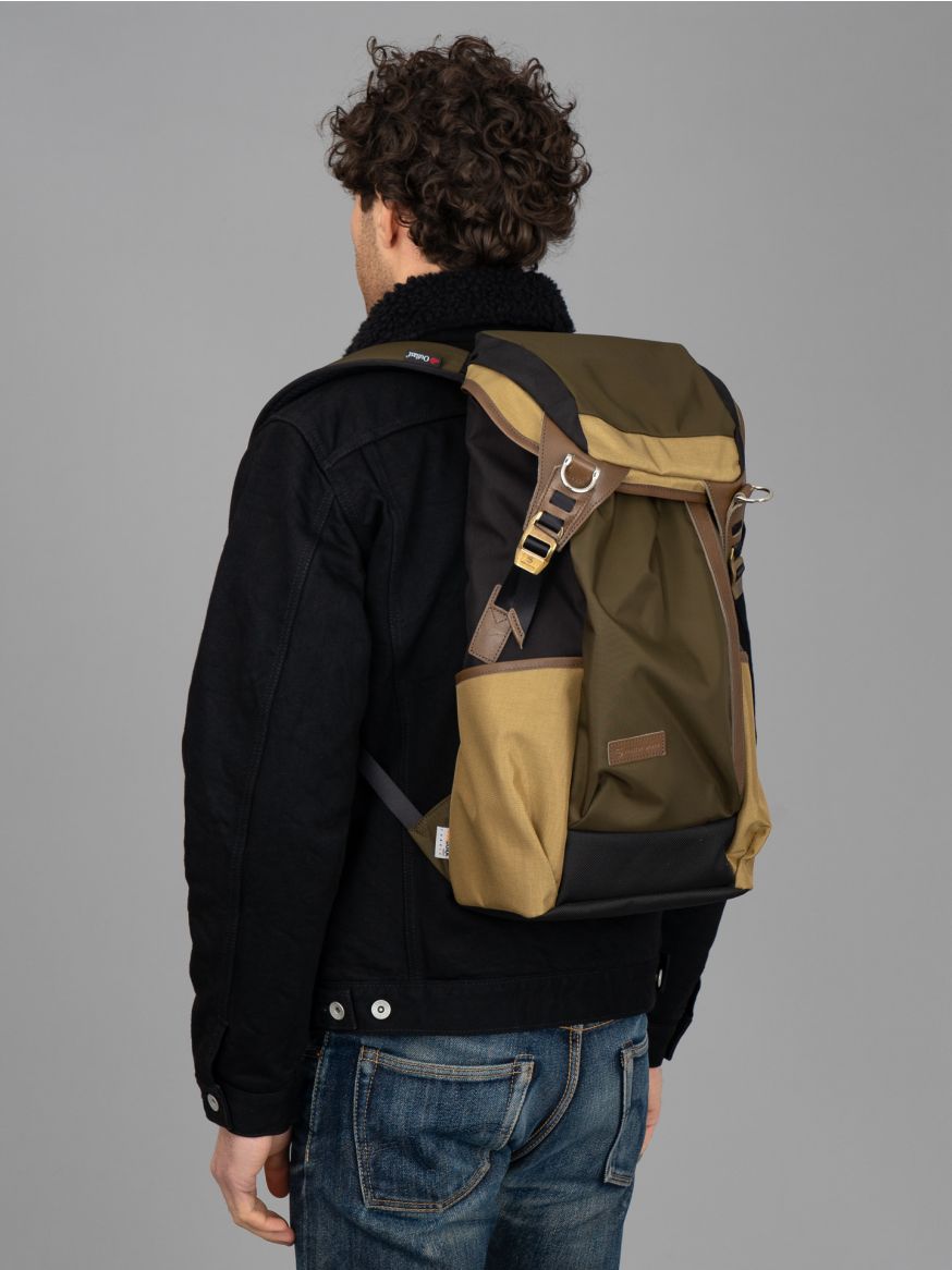 Master-Piece Potential V3 Flap Backpack - Olive