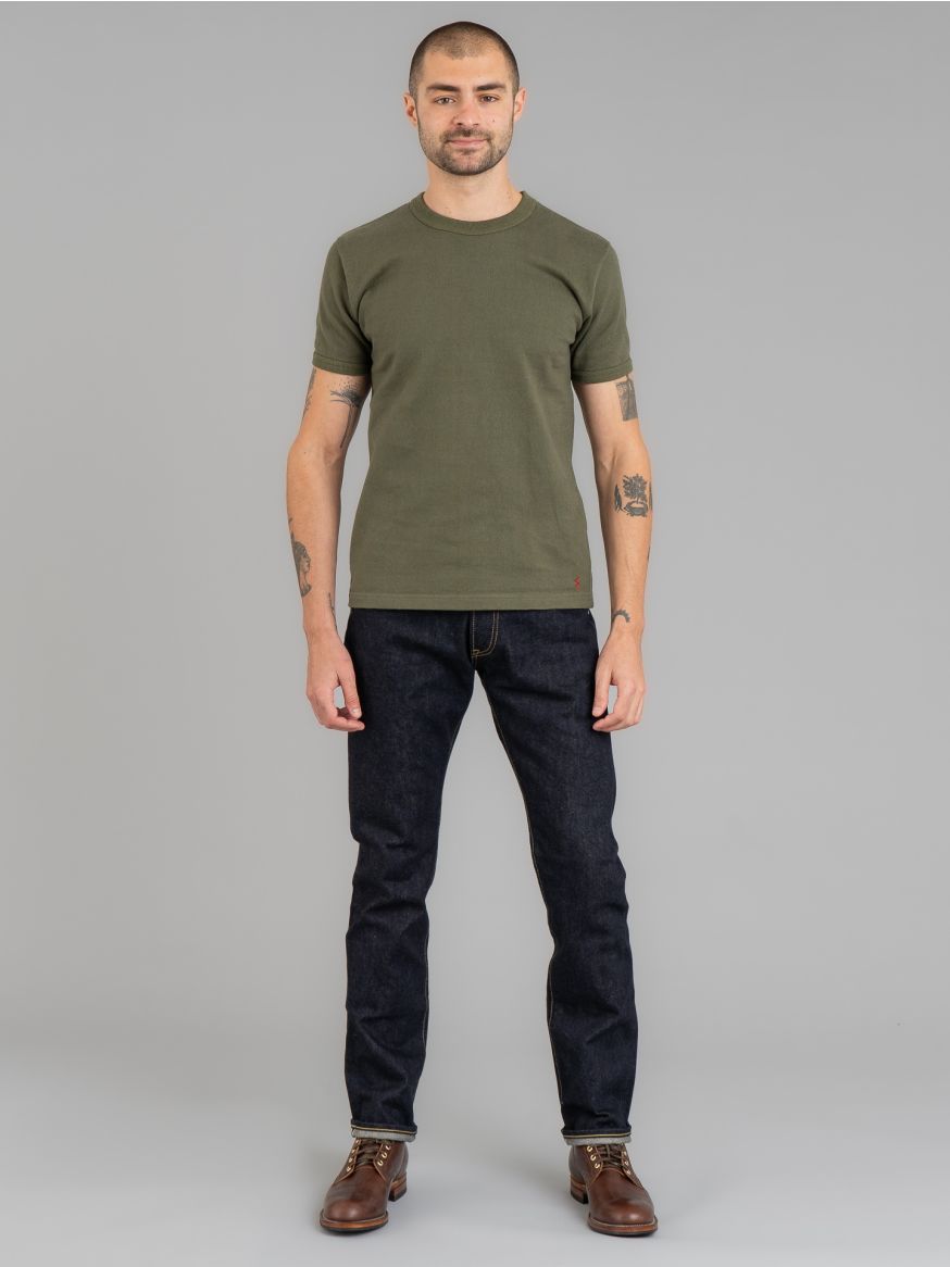 Iron Heart 14oz Indigo Selvedge Jeans IH-888S-142 - Relaxed Tapered