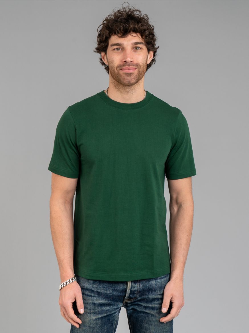 Merz b. Schwanen 1940s Organic T Shirt - Classic Green