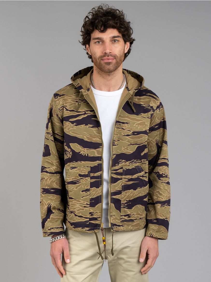 The Real McCoy’s Tiger Camouflage Parka - Khaki