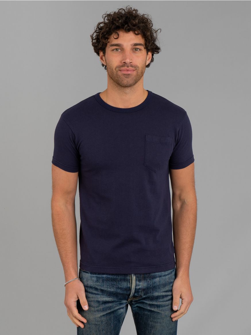 UES Ramayana Pocket T Shirt - Navy