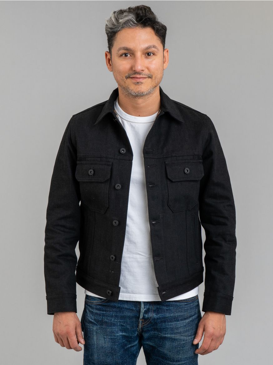 Rogue Territory Lined Cruiser Jacket - 15oz Stealth Black