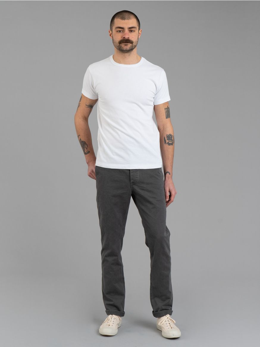 Stevenson Overall Colts Chinos V2 - Charcoal