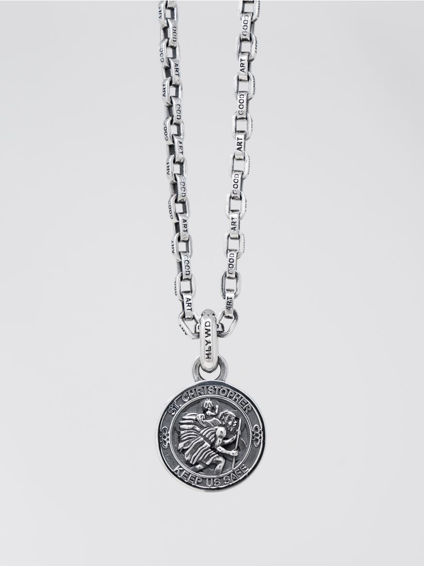 Good Art Sterling Silver St Christopher - A