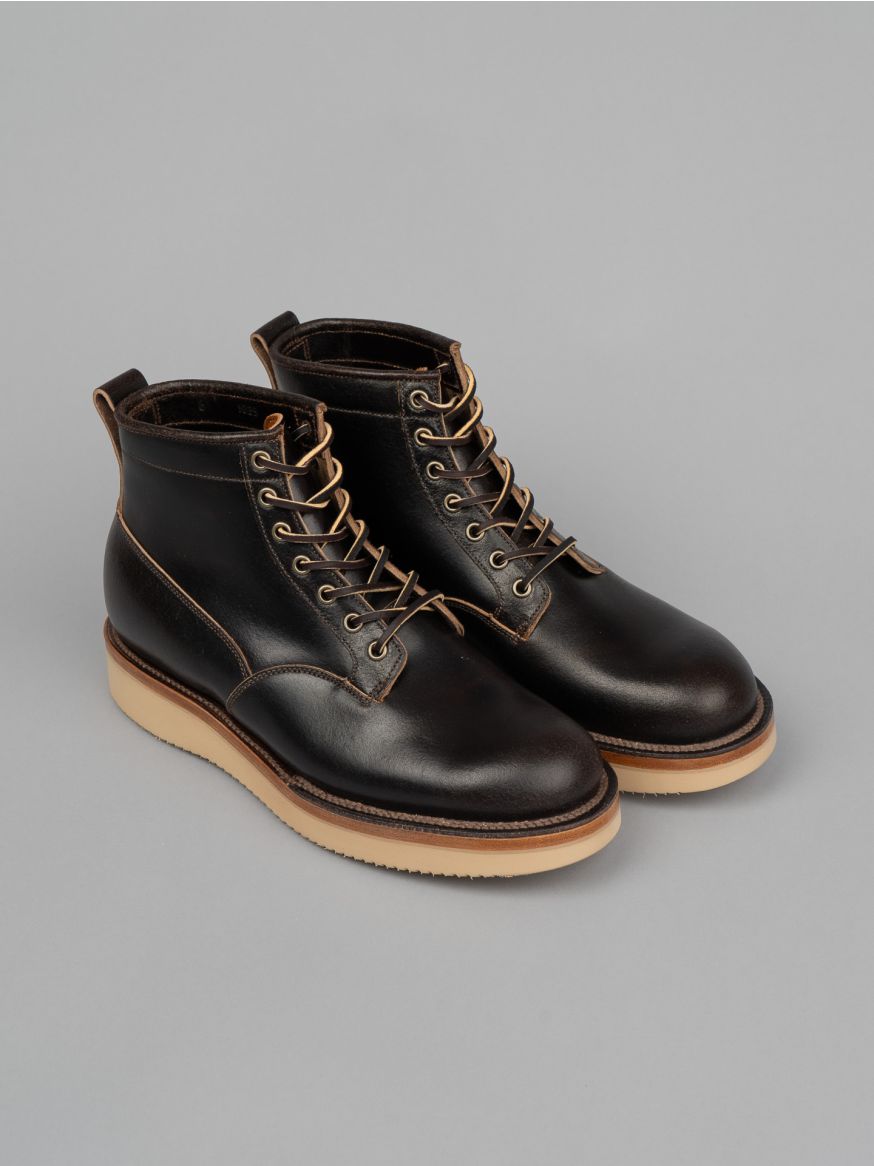 R&H x Viberg Scout Boot - Brown Waxed Flesh - 1035