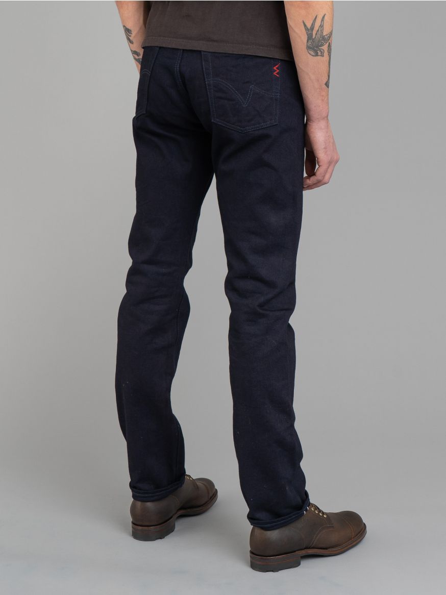 Iron Heart IH-888s-142ii 14oz Double Indigo Jeans - Relaxed Tapered