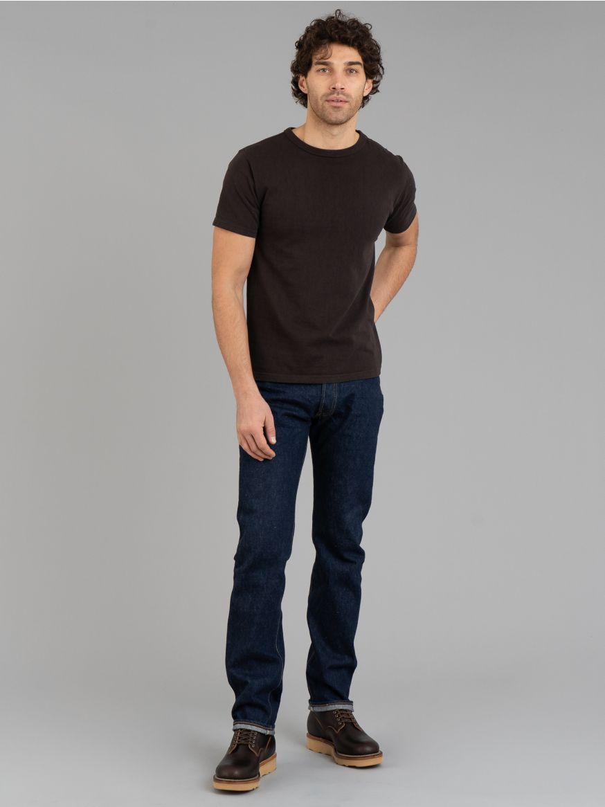Studio D'Artisan SD-800 Natural Indigo Jeans - Relaxed Tapered