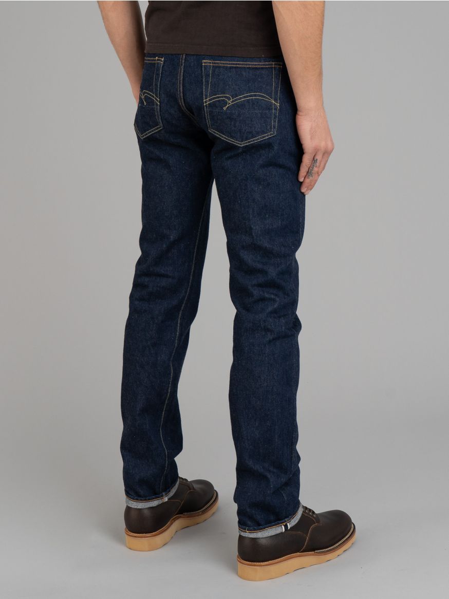 Studio D'Artisan SD-800 Natural Indigo Jeans - Relaxed Tapered