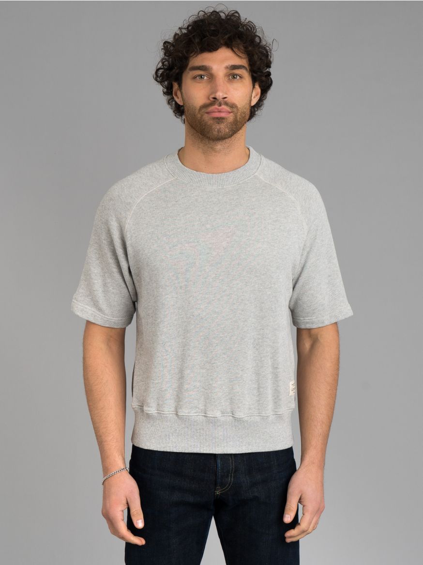 Merz b. Schwanen Short Sleeve Sweatshirt - Grey