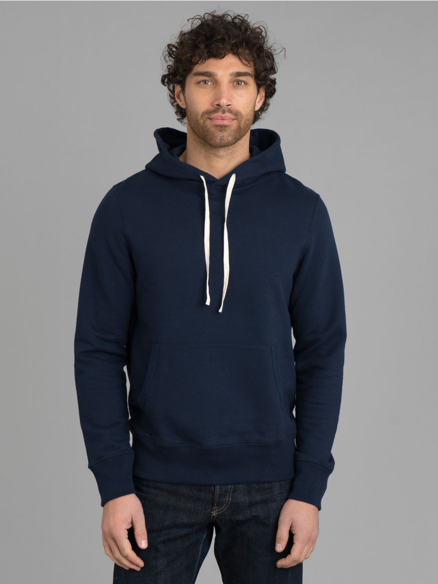 Merz b. Schwanen 382 Heavyweight Hoodie - Ink Blue