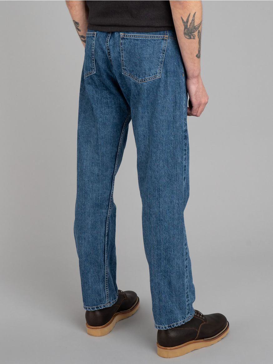 3sixteen CS-101xs 12oz Stonewashed Jeans - Classic Straight