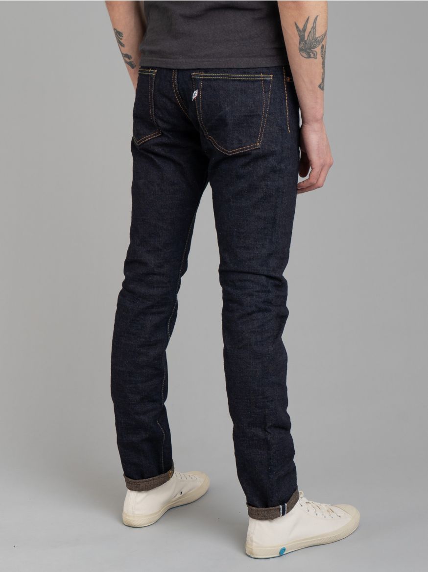 Pure Blue Japan OG-013 Organic & Recycled Cotton Jeans - Slim Tapered
