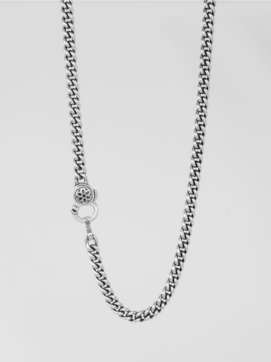 Good Art Sterling Silver Curb Chain Necklace V2- AA