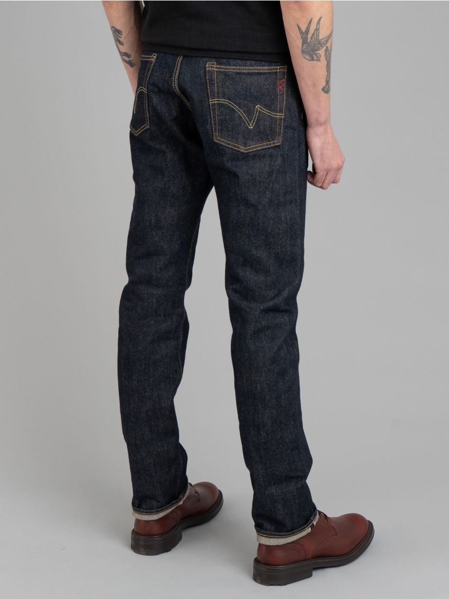 Iron Heart 21oz Indigo Selvedge Jeans IH-888S-21 - Relaxed Tapered