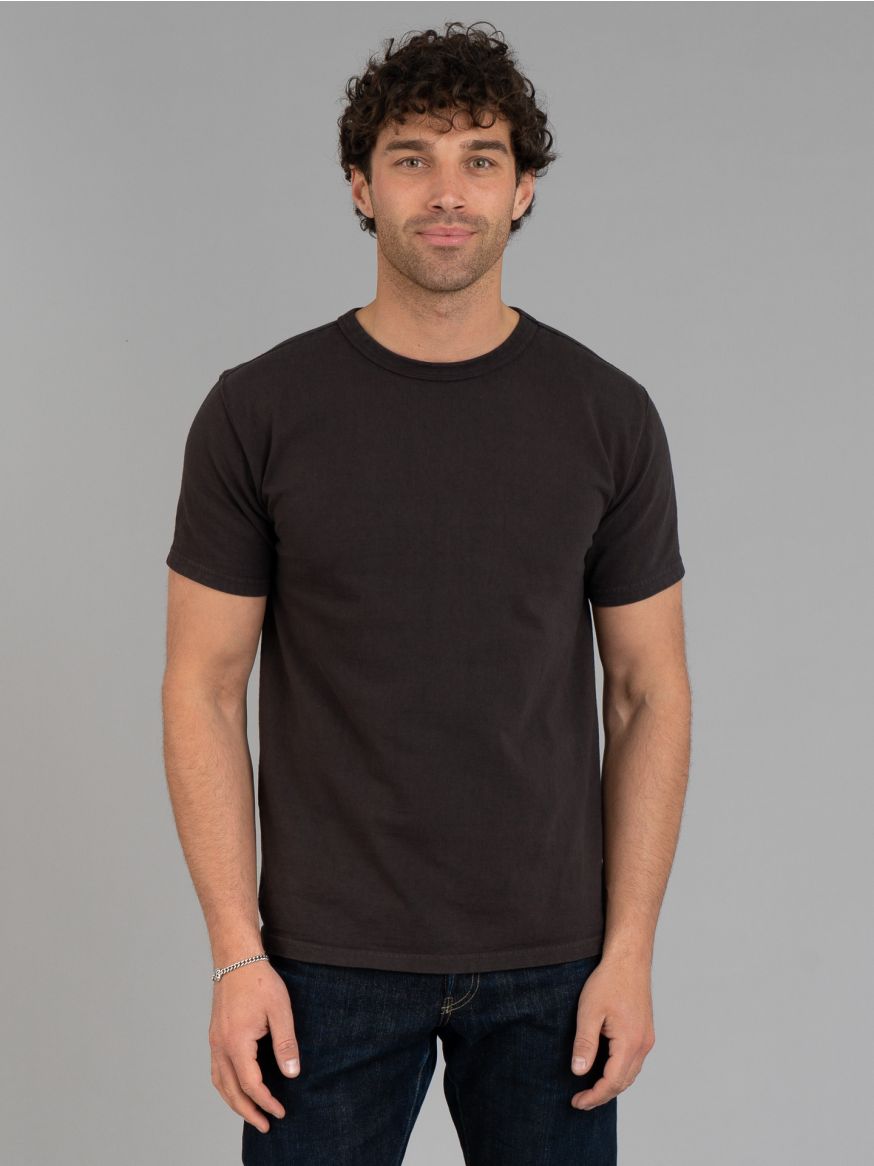Studio D'Artisan 9913 Loopwheeled T Shirt - Black