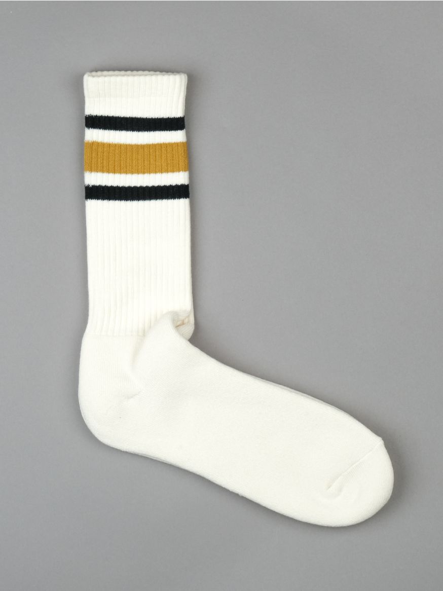 Decka 80s Skater Socks - Yellow