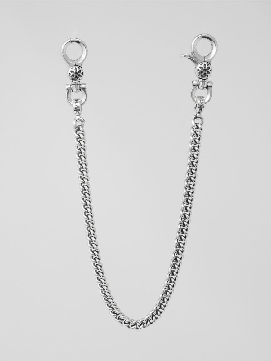 Good Art Sterling Silver 15" Curb Chain Wallet Chain - A
