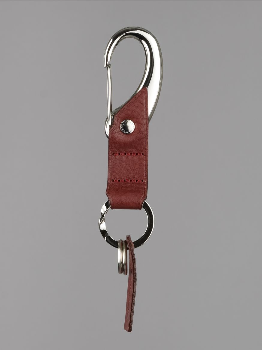 Master-Piece EQ Leather Key Holder - Wine