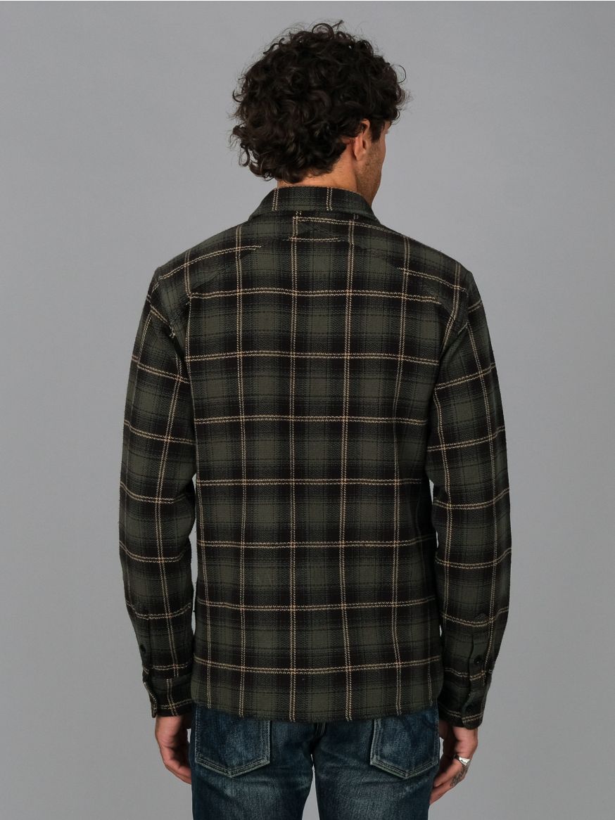 3sixteen Heavyweight Crosscut Flannel - Pine Check