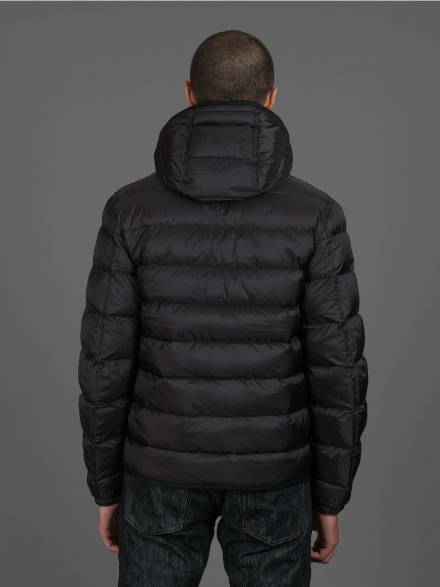 Ten c Hooded Down Liner Jacket - Anthracite Grey